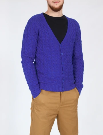 Cardigan Zara, albastru