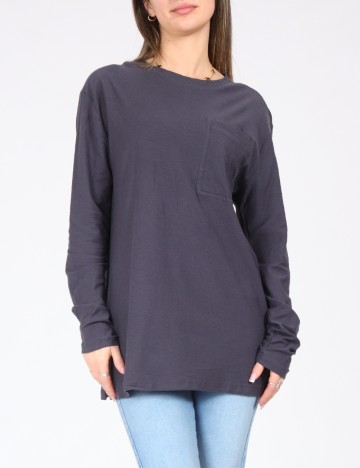 
						Bluza Zara, gri inchis