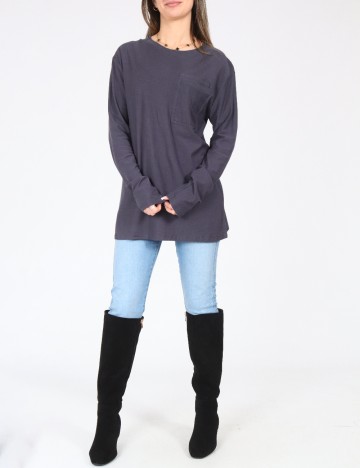 Bluza Zara, gri inchis