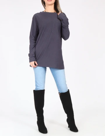 Bluza Zara, gri inchis