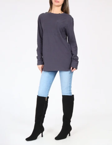 Bluza Zara, gri inchis