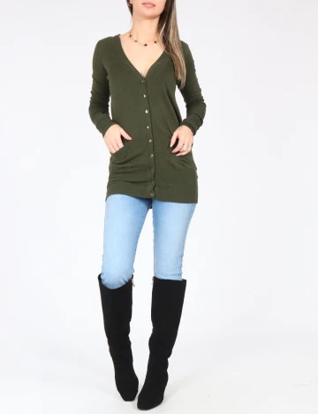 Cardigan Zara, verde