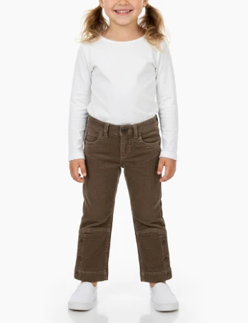 Pantaloni Zara, maro