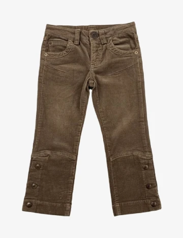 Pantaloni Zara, maro