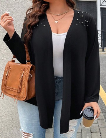 
						Blazer SHEIN CURVE, negru