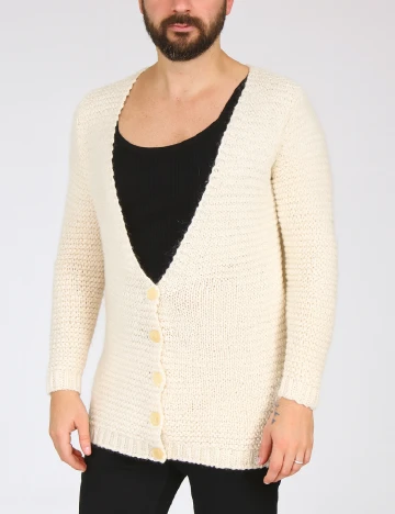 Cardigan Zara, ecru
