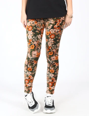 Pantaloni Zara, floral