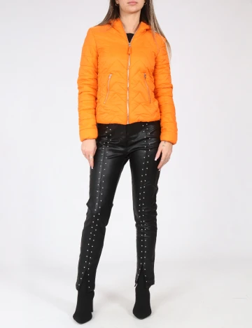 Geaca Bershka, portocaliu