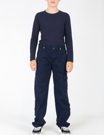 
						Pantaloni Zara, albastru