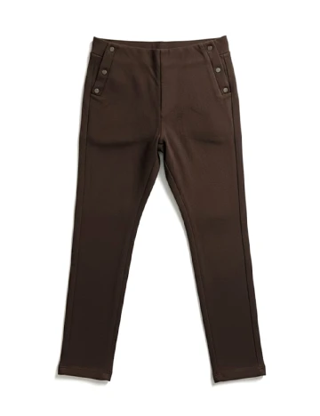 Pantaloni Zara, maro