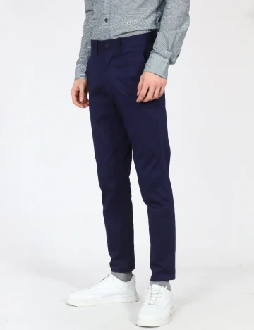 Pantaloni Zara, bleumarin