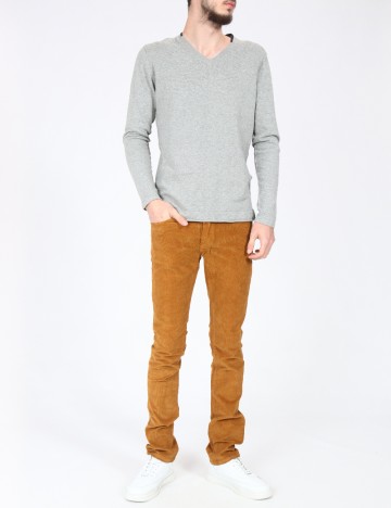 Pantaloni Zara, maro