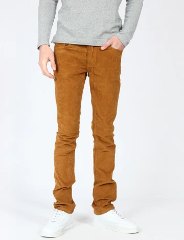 Pantaloni Zara, maro