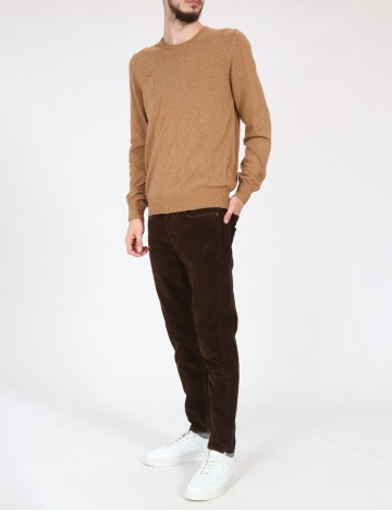 Pantaloni Zara, maro