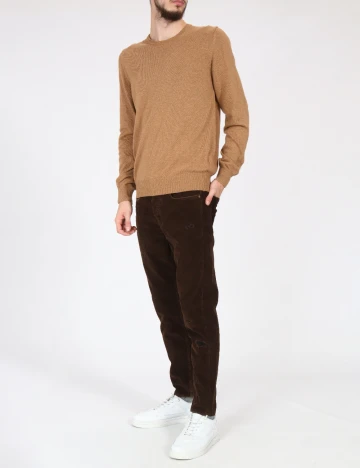 Pantaloni Zara, maro