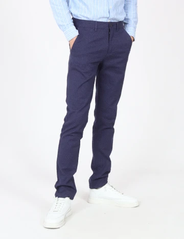 Pantaloni Zara, bleumarin