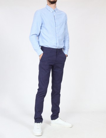 
						Pantaloni Zara, bleumarin