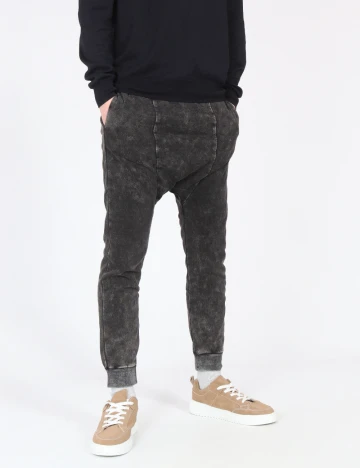 Pantaloni Pull&Bear, gri inchis