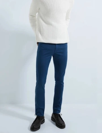 Pantaloni Zara, albastru