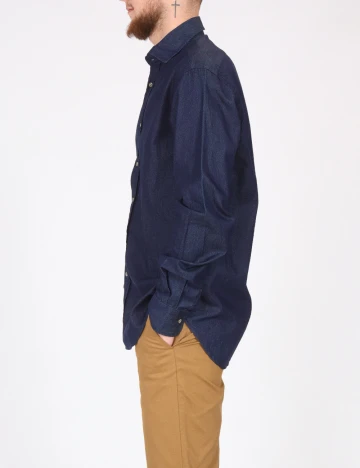 Camasa Zara, bleumarin