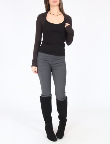 Bolero Bershka, maro inchis