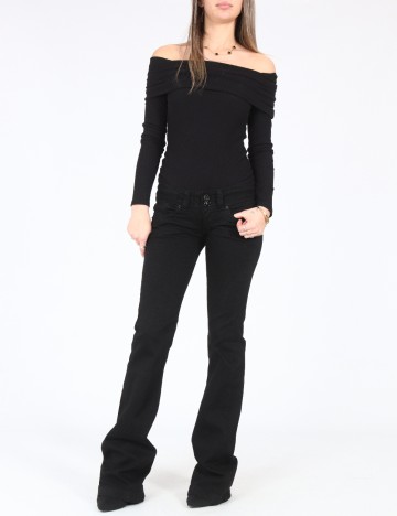 Blugi Bershka, negru