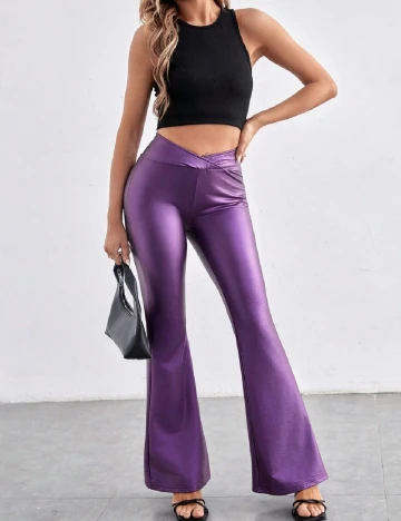 Pantaloni SHEIN, mov