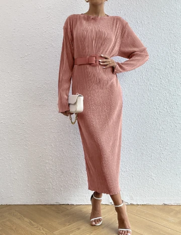 Rochie lunga SHEIN, roz