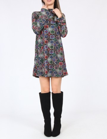 Rochie scurta Zara, mix culori