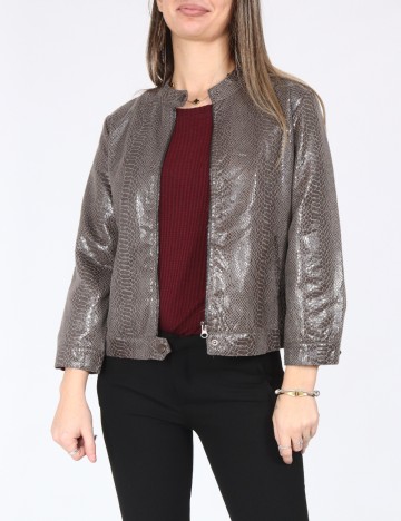 
						Jacheta Bershka, gri