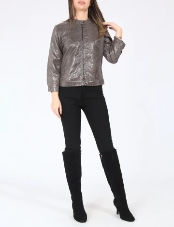 Jacheta Bershka, gri