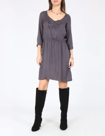 Rochie scurta Zara, gri