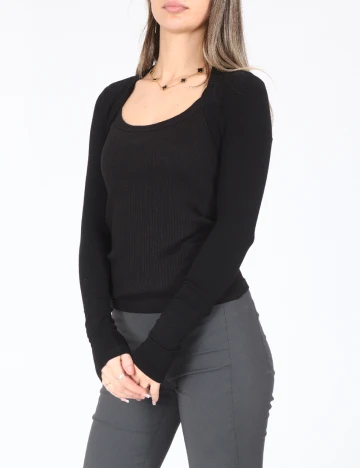 Bolero Bershka, negru