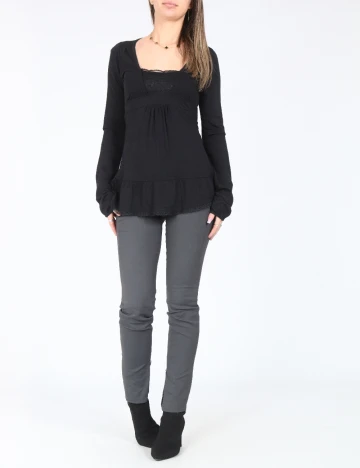 Bluza Bershka, negru