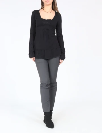 Bluza Bershka, negru