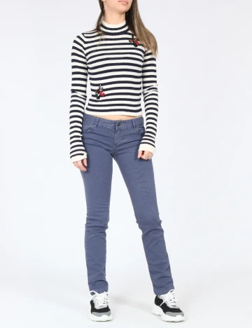 Pantaloni Zara, albastru