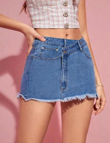 Fusta SHEIN, albastru