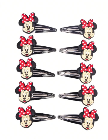 Set clame de par 10 bucati SHEIN, mix culori