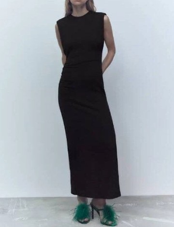 
						Rochie lunga Zara, negru