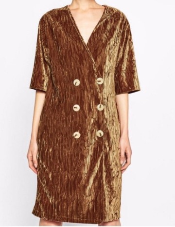 
						Rochie scurta Zara, maro