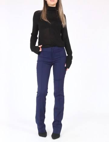 
						Pantaloni Zara, bleumarin