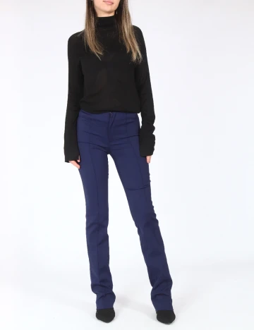 Pantaloni Zara, bleumarin