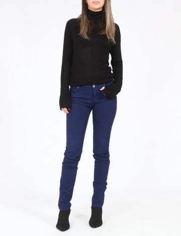 
						Pantaloni Zara, bleumarin