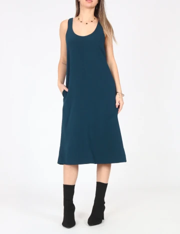 Rochie medie Zara, albastru