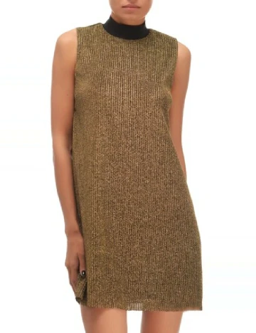 Rochie scurta Zara, auriu