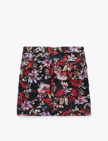 Fusta Zara, mix culori