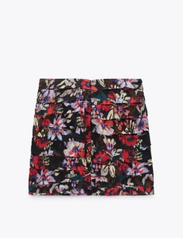 Fusta Zara, mix culori