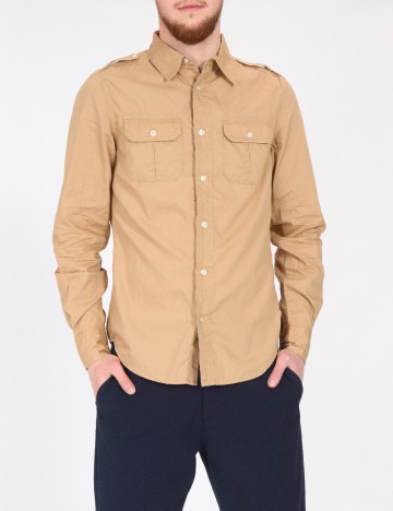 
						Camasa Bershka, maro