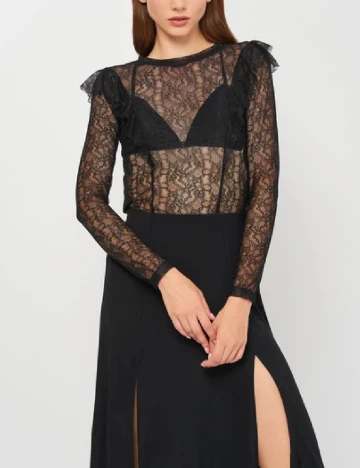 Bluza Bershka, negru