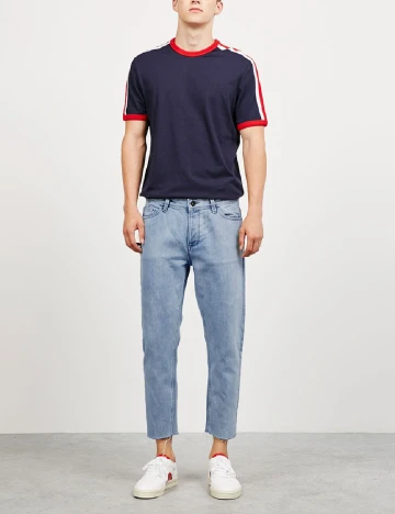 Blugi Bershka, albastru